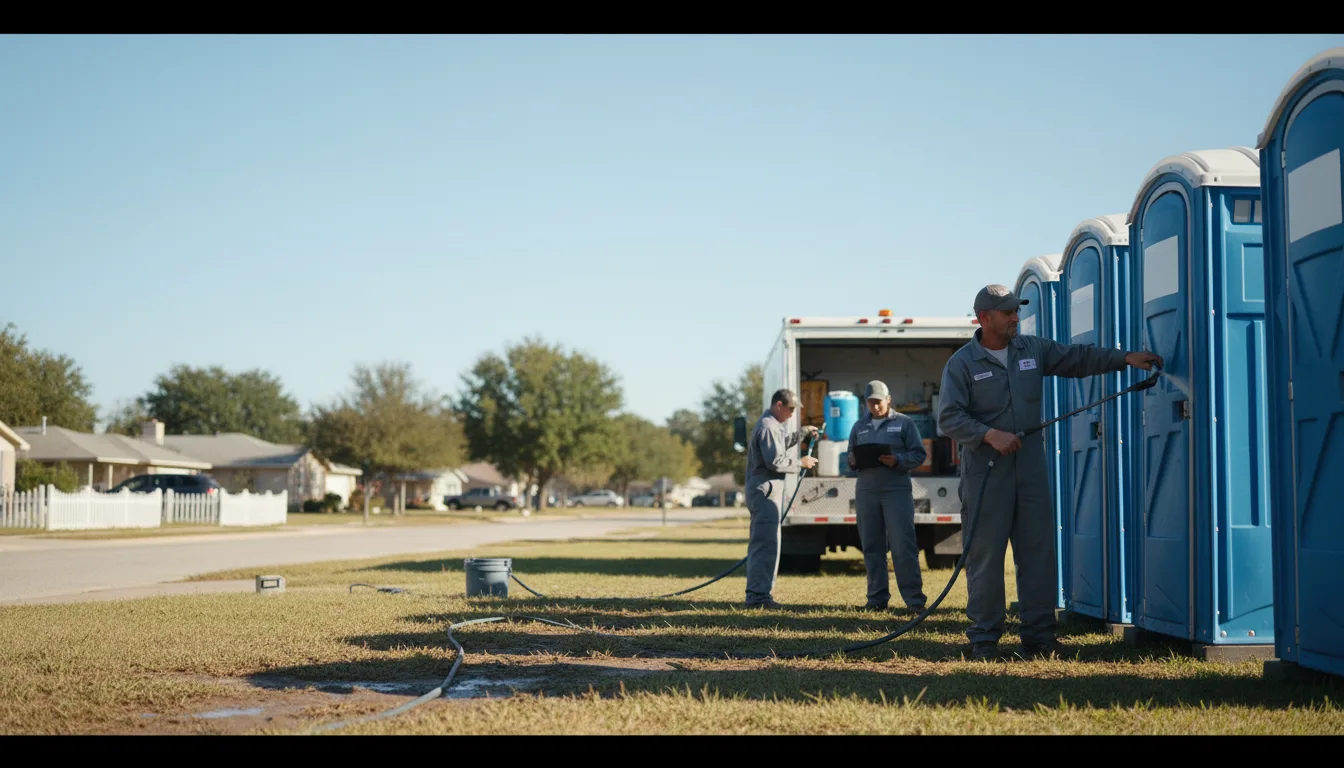 Long-Term Portable Toilet Rental in Monument, KS near me